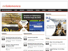 Tablet Screenshot of desalamanca.com